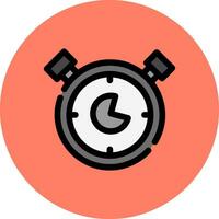 stopwatch creatief icoon ontwerp vector