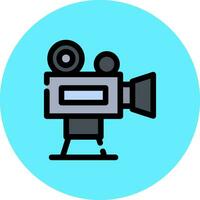 video camera creatief icoon ontwerp vector