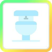 toilet creatief icoon ontwerp vector