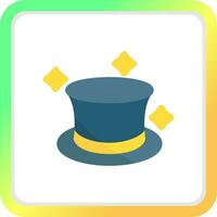 magie hoed creatief icoon ontwerp vector