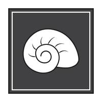 slak icoon logo vector ontwerp sjabloon