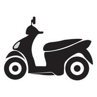 motorfiets icoon logo vector ontwerp sjabloon
