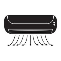 lucht conditioning icoon logo vector ontwerp sjabloon
