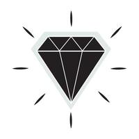 diamant icoon logo vector ontwerp sjabloon