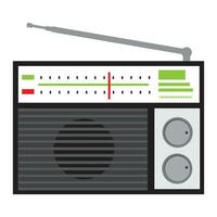 radio icoon logo vector ontwerp sjabloon