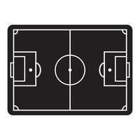 Amerikaans voetbal veld- icoon logo vector ontwerp sjabloon