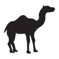 kameel icoon logo vector ontwerp sjabloon