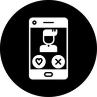 dating app vector icoon