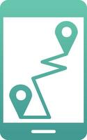 gps vector pictogram