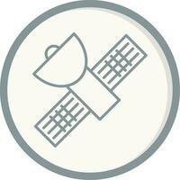 satelliet vector pictogram