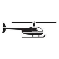 helikopter icoon logo vector ontwerp sjabloon