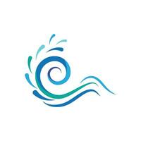 watergolf logo sjabloon vector