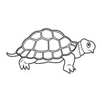 schildpad icoon logo vector ontwerp sjabloon