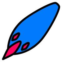surfboard icoon vector of logo illustratie stijl