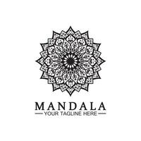 mandala logo ontwerp vector sjabloon