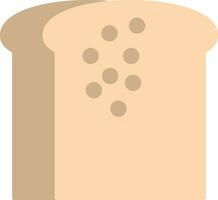 toast plat pictogram vector