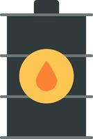 vat plat pictogram vector