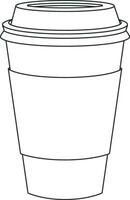 koffiekopje illustratie vector