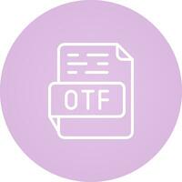 otf vector icoon