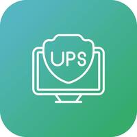 ups vector icoon