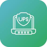 ups vector icoon