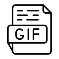 gif vector icoon