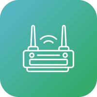 router vector pictogram