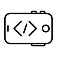 tablet vector pictogram