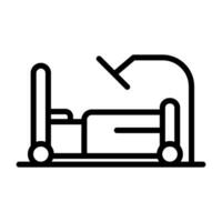 bed vector icoon