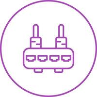 router vector pictogram