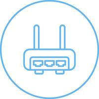 router vector pictogram