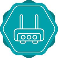 router vector pictogram