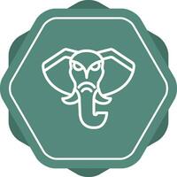 olifant vector pictogram