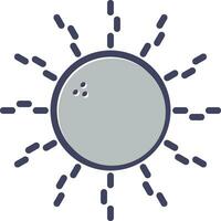 zon vector pictogram