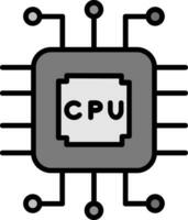 CPU vector icoon