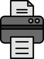 printer vector pictogram