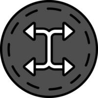 kruis symbool vector icoon