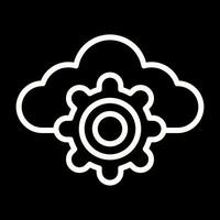 cloud computing vector icon