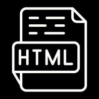 html vector icoon