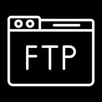 ftp vector icoon