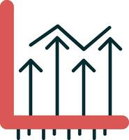 toenemen omhoog vector icoon
