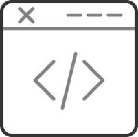 browser vector pictogram