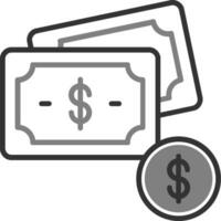 geld vector pictogram