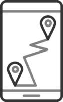 gps vector pictogram