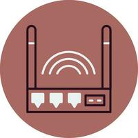 router vector pictogram