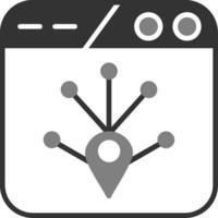 navigatie vector pictogram