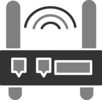 Wifi router vector icoon