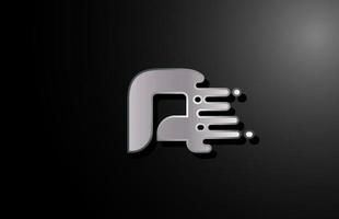 een letter logo icoon voor bedrijf en bedrijf vector
