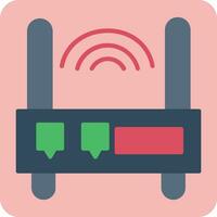 Wifi router vector icoon