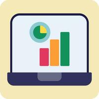 analyse vector pictogram